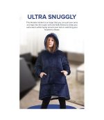 Hoodie Blanket Navy Blue - Image 7