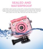 Waterproof Kids Action Camera - Pink - Image 8