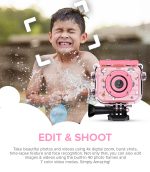 Waterproof Kids Action Camera - Pink - Image 5
