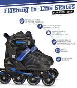 Roller Blades In-Line Skate Blue – Small (6 – 8 yo) - Image 5