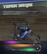 Roller Blades In-Line Skate Blue – Small (6 – 8 yo) - Image 10