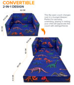 Flip-out Sofa Bed Dinosaurs - Image 6