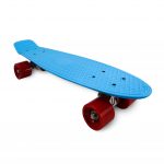 Mini Cruiser Skateboard - Blue/Red