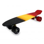 Mini Cruiser Skateboard - Black/Yellow/Red - Image 15