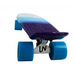 Mini Cruiser Skateboard - White/Blue - Image 12