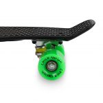 Mini Cruiser Skateboard - Black/Green - Image 5