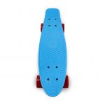 Mini Cruiser Skateboard - Blue/Red - Image 13