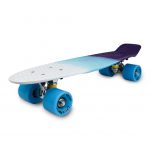 Mini Cruiser Skateboard - White/Blue - Image 13