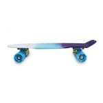 Mini Cruiser Skateboard - White/Blue - Image 3
