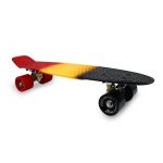 Mini Cruiser Skateboard - Black/Yellow/Red - Image 13