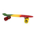 Mini Cruiser Skateboard - Red/Yellow/Green - Image 16