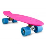 Mini Cruiser Skateboard - Pink/Blue