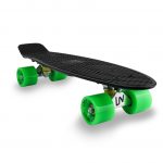 Mini Cruiser Skateboard - Black/Green