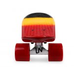 Mini Cruiser Skateboard - Black/Yellow/Red - Image 5