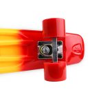 Mini Cruiser Skateboard - Black/Yellow/Red - Image 4