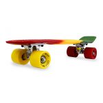Mini Cruiser Skateboard - Red/Yellow/Green - Image 17