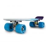 Mini Cruiser Skateboard - White/Blue - Image 16