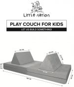 Play Couch Set – Dark Grey - Image 9