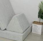 Play Couch Extra Trapezium Pillow – Light Grey - Image 5