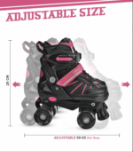 Roller Skate Pink – Small (6 - 8 yo) - Image 6