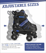 Roller Skate Blue – Small (6 – 8 yo) - Image 8
