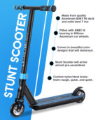 Stunt Scooter for 4 to 8 years old - Blue - Image 5