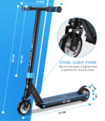 Stunt Scooter for 4 to 8 years old - Blue - Image 7