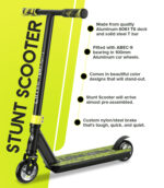 Stunt Scooter for 4 to 8 years old - Lime Green - Image 5