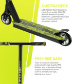 Stunt Scooter for 4 to 8 years old - Lime Green - Image 9