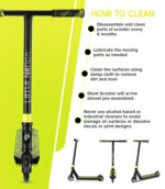 Stunt Scooter for 4 to 8 years old - Lime Green - Image 6