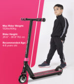 Stunt Scooter for 4 to 8 years old - Pink - Image 2