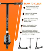 Stunt Scooter for 4 to 8 years old - Black - Image 6