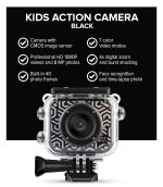Waterproof Kids Action Camera - Black - Image 6