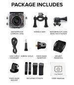 Waterproof Kids Action Camera - Black - Image 11