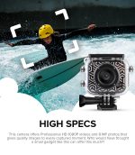 Waterproof Kids Action Camera - Black - Image 9