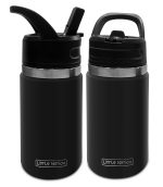 Kids Insulated Tumbler Drink Bottle - Black - Image 2