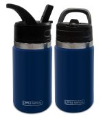 Kids Insulated Tumbler Drink Bottle - Dark Blue - Image 2