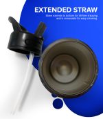 Kids Insulated Tumbler Drink Bottle - Dark Blue - Image 6