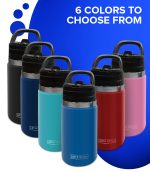 Kids Insulated Tumbler Drink Bottle - Dark Blue - Image 11