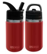 Kids Insulated Tumbler Drink Bottle - Red - Image 2