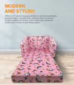 Flip-out Sofa Bed Pink Unicorn - Image 9