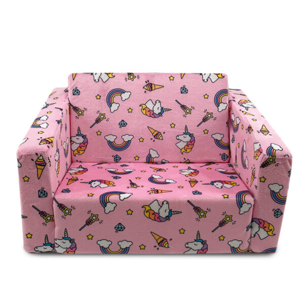 Flip-out Sofa Bed Pink Unicorn
