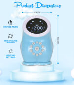 Sleep Training Clock Dino Blue - Image 6