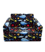 Flip-out Sofa Bed Under the Sea