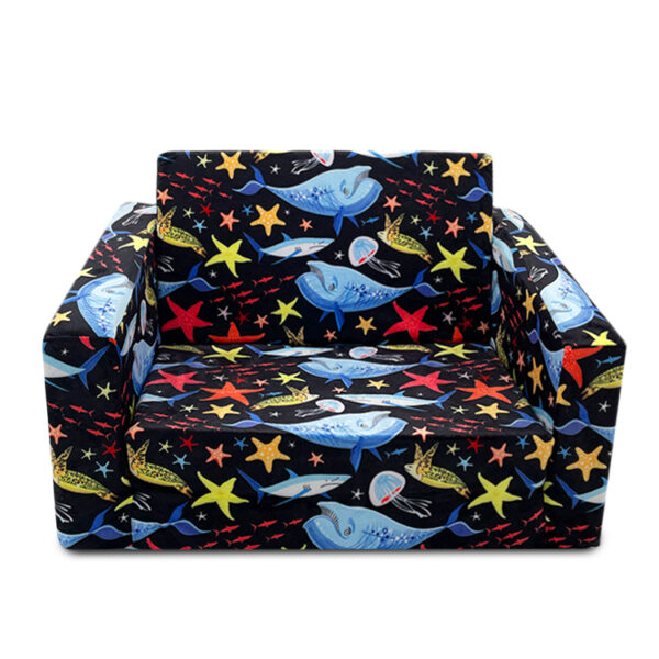 Flip-out Sofa Bed Under the Sea