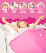 Sensory Compression Blanket Double Size (Pink) - Image 5