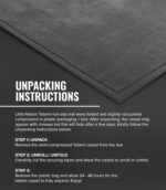 Tatami Rug Soft Touch Mat - Dark Grey - Image 6