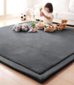Tatami Rug Soft Touch Mat - Dark Grey