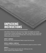 Tatami Rug Soft Touch Mat - Light Grey - Image 6