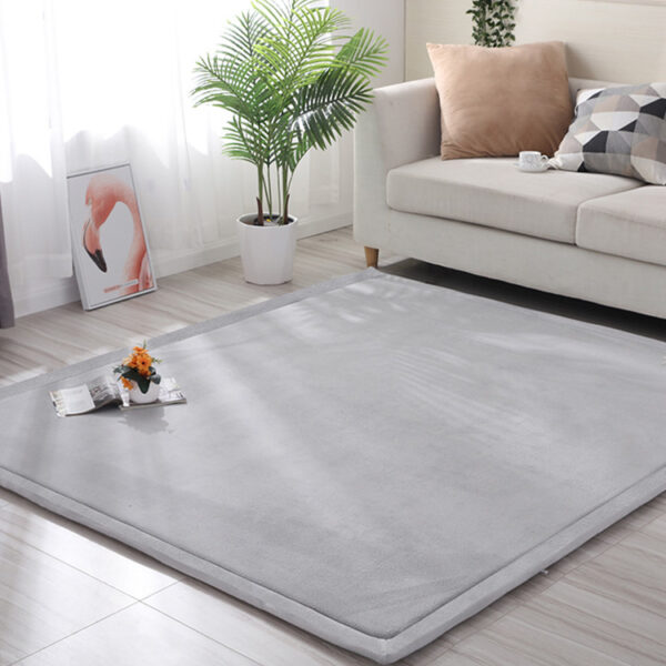Tatami Rug Soft Touch Mat - Light Grey